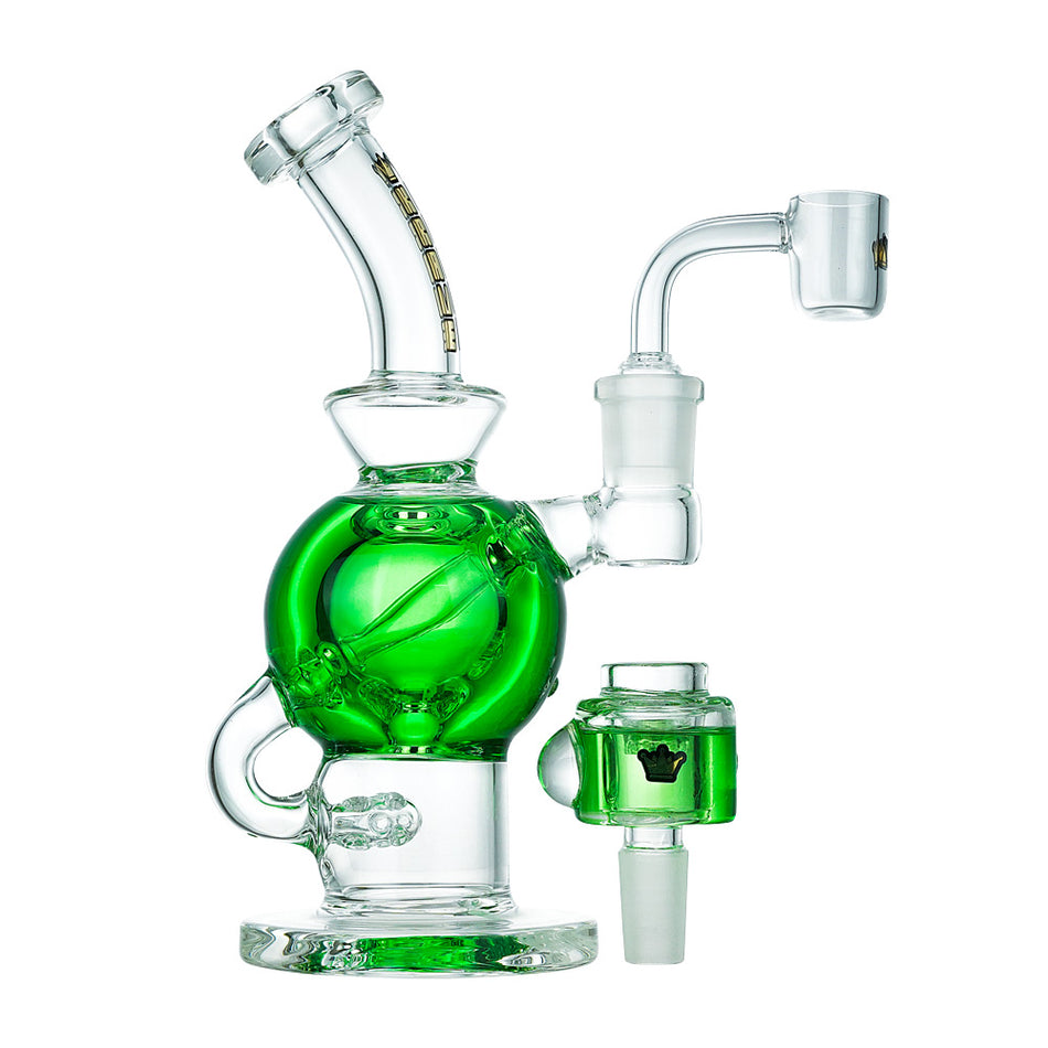 (FREEZABLE) KRAVE 8" RECYCLER - GREEN