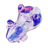 3" PIG GLASS SPOON PIPE