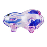 3" PIG GLASS SPOON PIPE