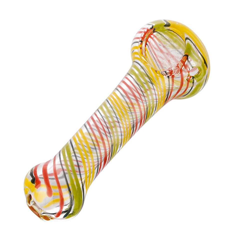 (HAND PIPE) 4.5" SWIRL COLOR - ASSORTED COLOR