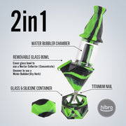 OOZE BECTAR 2IN1 SILICONE WATER PIPE