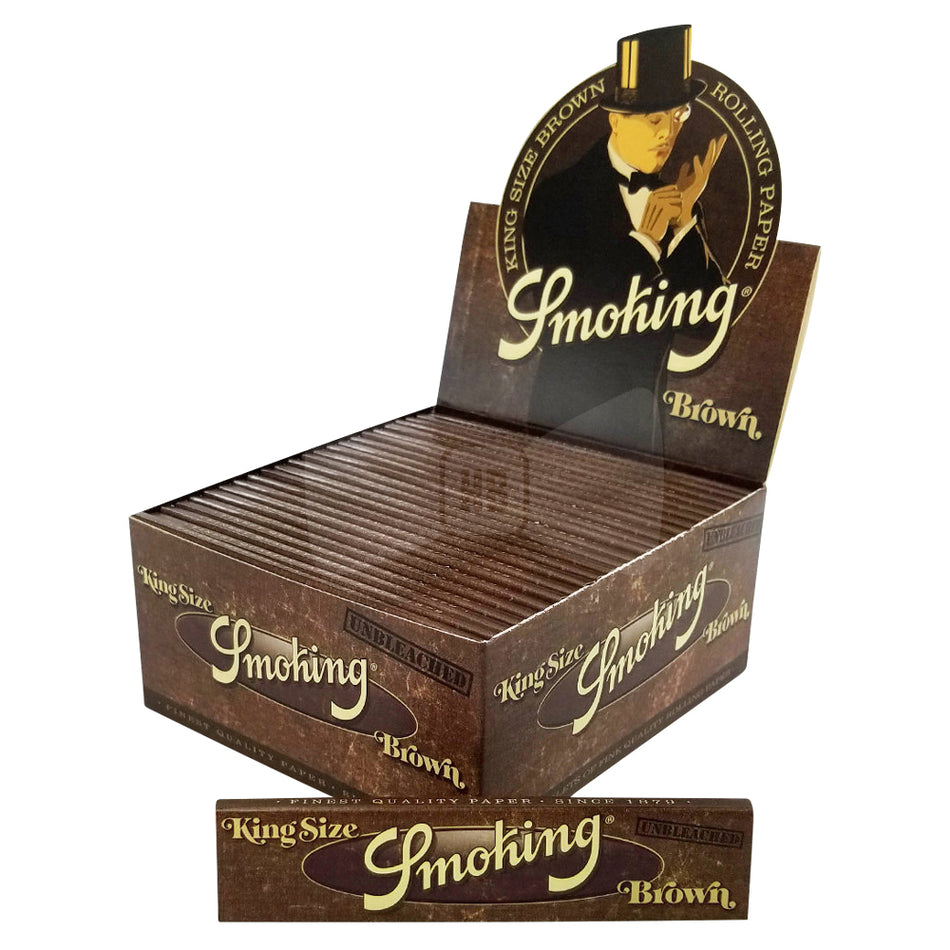 SMOKING BROWN UNBLEACHED KING SIZE - 50CT