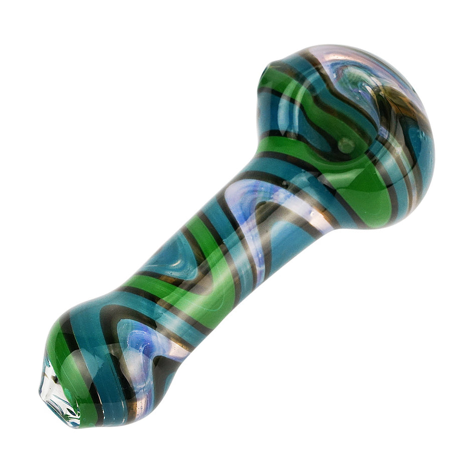 (HAND PIPE) 4" WAVE COLOR LINE