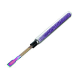 (DABBER) SAND IN TUBE GLASS HANDLE 6 INCH