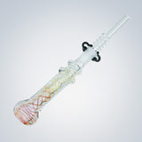 (NECTAR COLLECTOR) NECTAR STRAW 10MM INSIDE DOUBLE SWIRL - ROSEGOLD