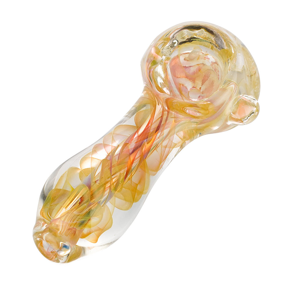 (HAND PIPE) 3" SMOKE INSIDE - ASSORTED COLOR