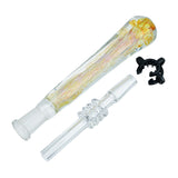 (NECTAR COLLECTOR) NECTAR STRAW 10MM INSIDE SMOKE - ROSE GOLD