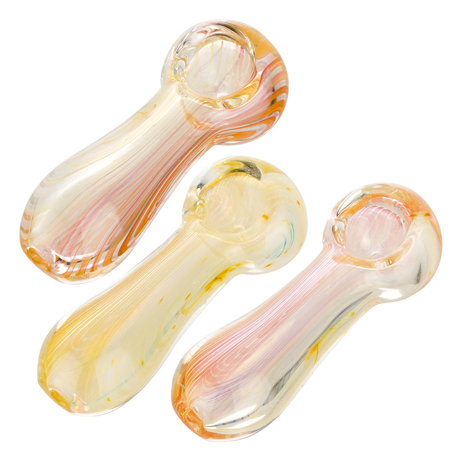 (HAND PIPE) 3" MAPLE WOOD SPOON PIPE - ASSORTED