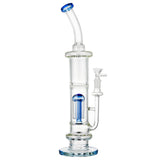 (WATER PIPE) 15 INCH TREE WITH HONEYCOMB - BLUE