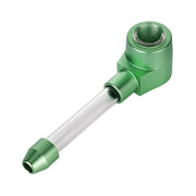 (HAND PIPE) 5" NEVERHALE CNC HAND PIPE - GREEN