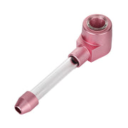 (HAND PIPE) 5" NEVERHALE CNC HAND PIPE - PINK