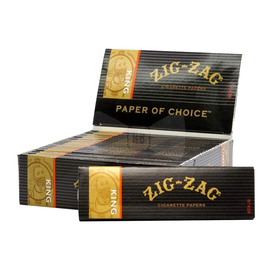 (PAPER) ZIG-ZAG PAPER - KING SIZE 24CT