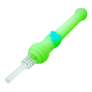 (SILICONE) STRATUS 7" BEE NECTAR COLLECTOR - GLOW GREEN