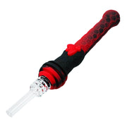 (SILICONE) STRATUS 7" BEE HONEY DIPPER - CRIMSON