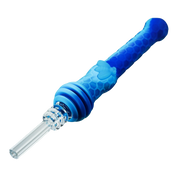 (SILICONE) STRATUS 7" BEE NECTAR COLLECTOR - BLUE LIGHT BLUE